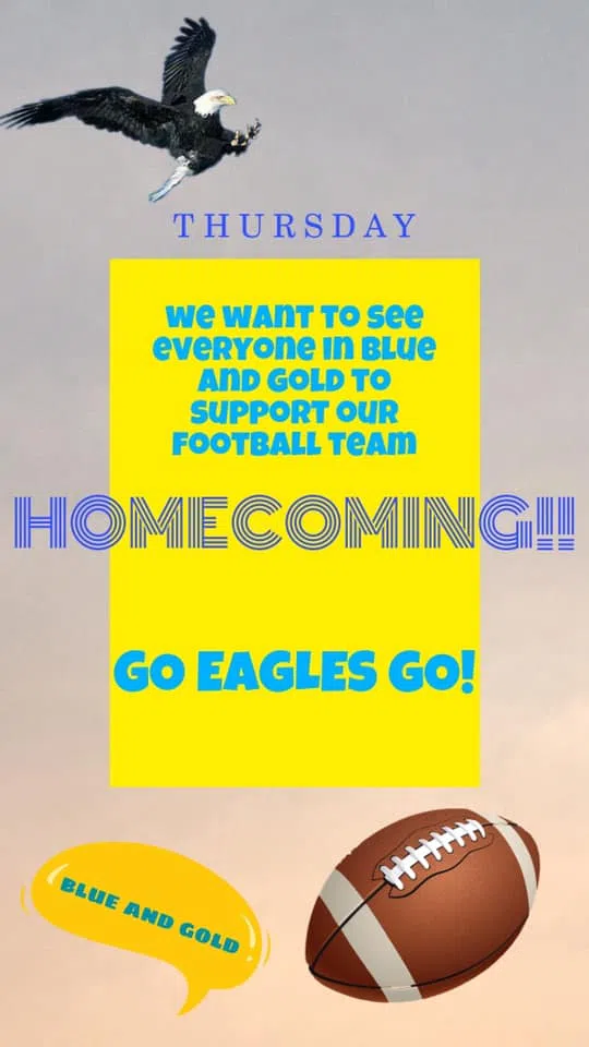 Homecoming Football Game For Dryden Eagles Today