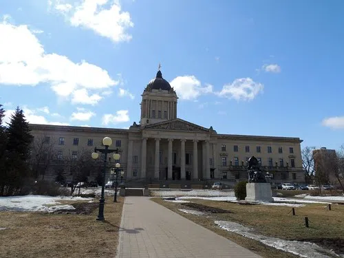 Voting Day In Manitoba