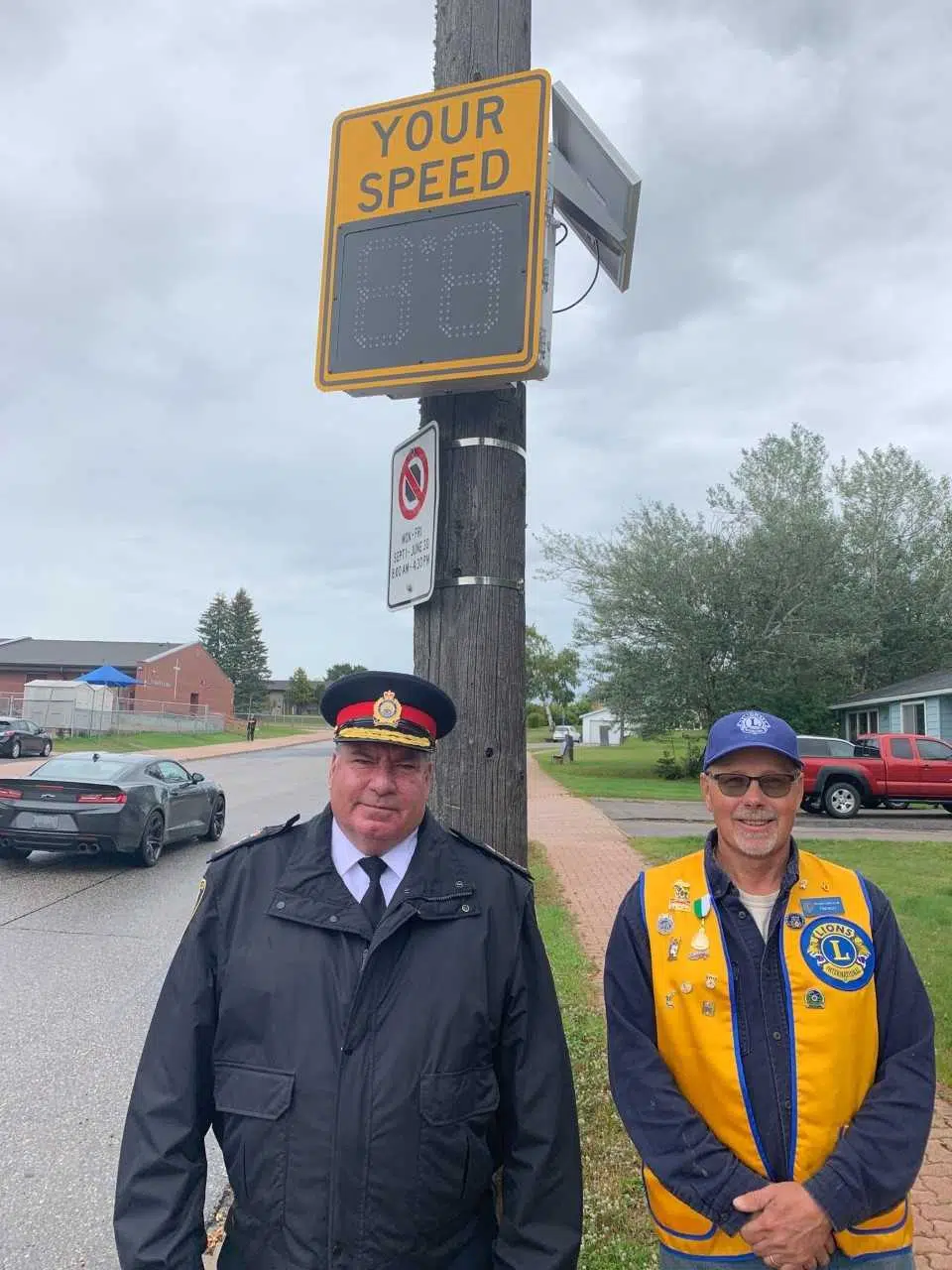 Dryden Police Deploy Digital Speed Sign