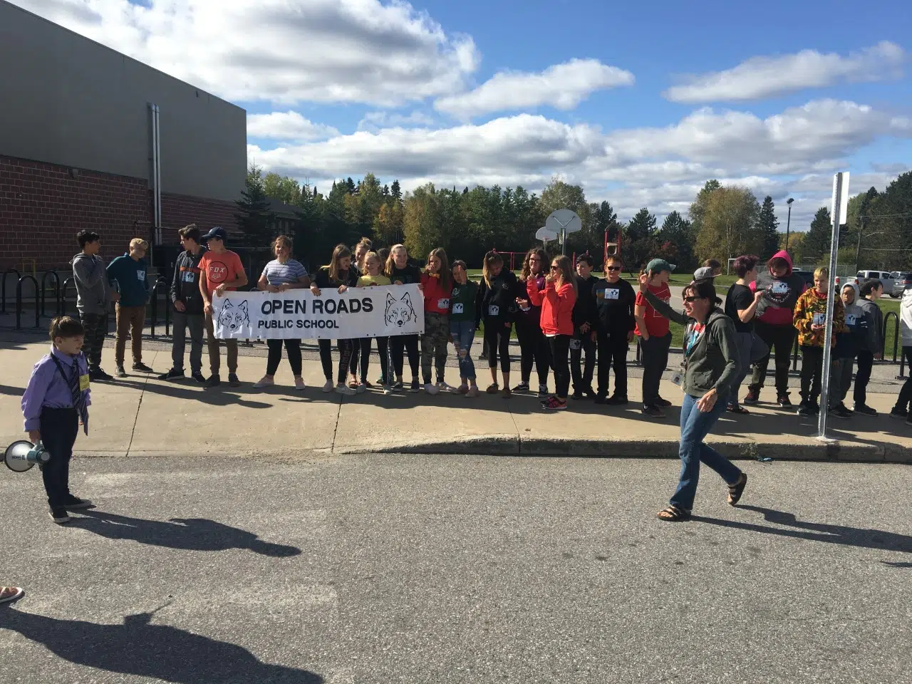 Terry Fox Walk Kicks Off At Open Roads School