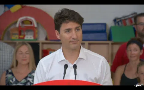 Justin Trudeau Pledging Unity