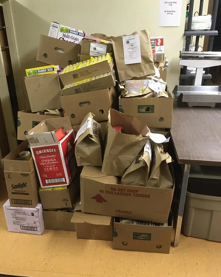 Successful Drive For Dryden Food Bank