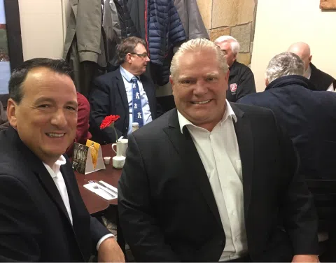 Premier Doug Ford Stops In Kenora Today