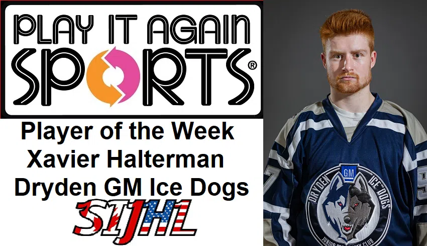 Ice Dogs Xavier Halterman Named Player Of The Week