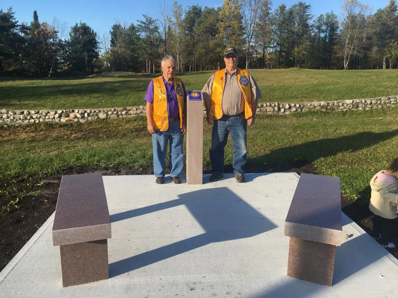 Dryden Lions Club Donates Benches To Lions Park