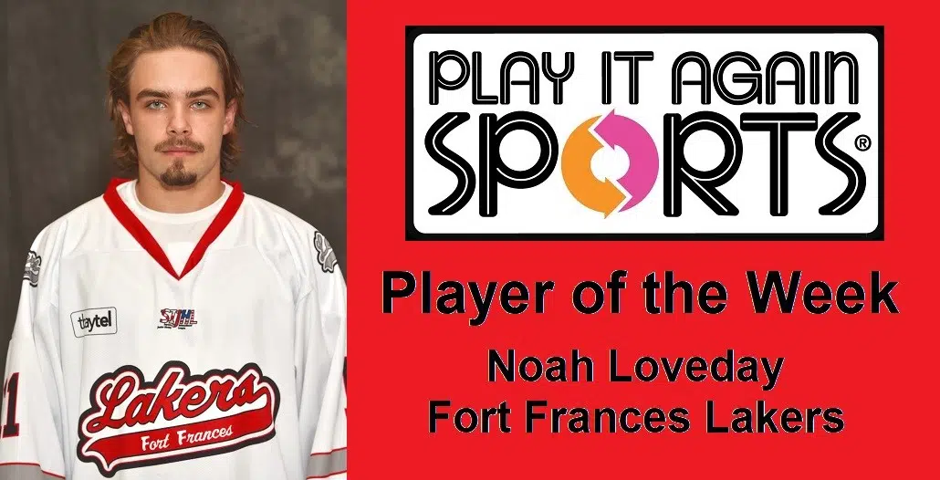 Noah Loveday SIJHL Player Of The Week