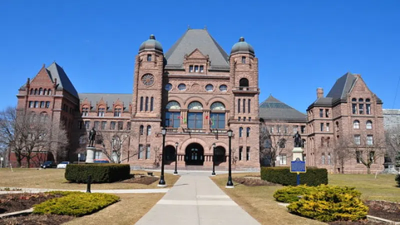 Legislative Plan For New Session At Queen's Park