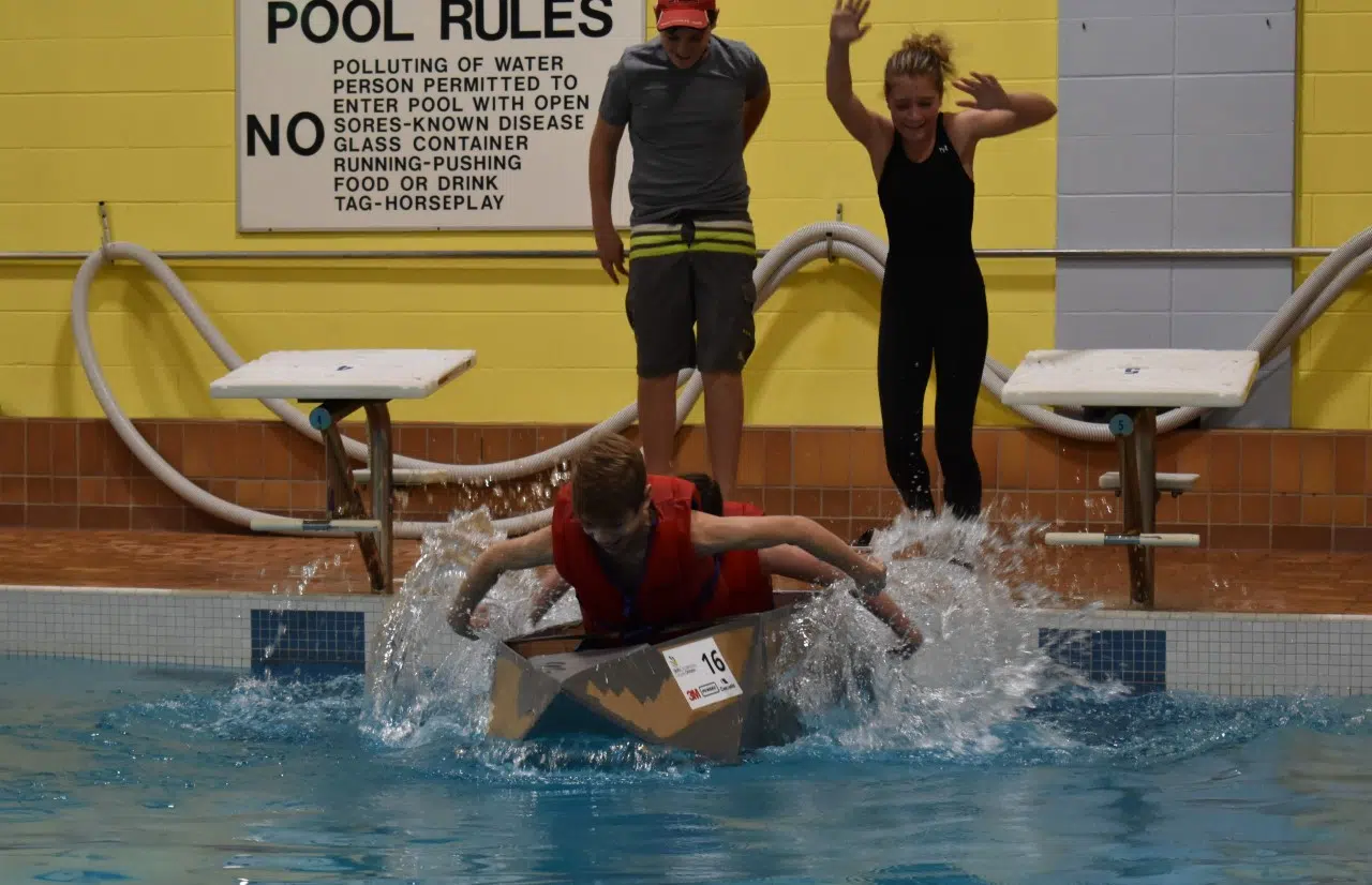 Cardboard Boat Race Promoting Skilled Trades