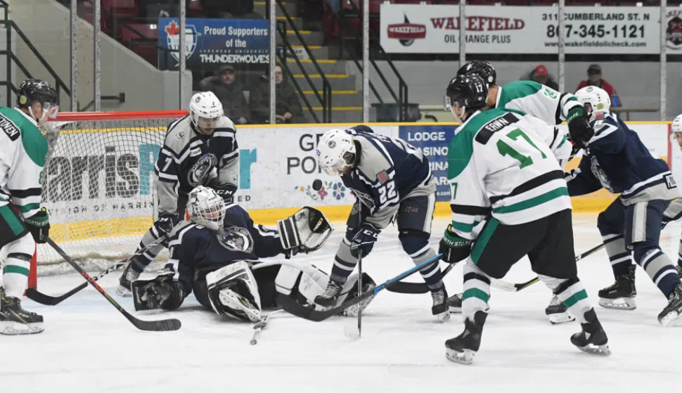 Ice Dogs Fall to North Stars