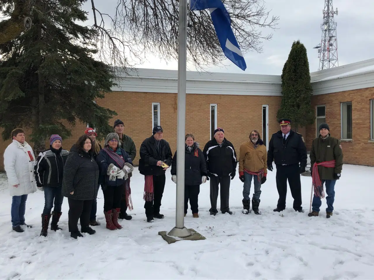 Dryden Recognizes Louis Riel Day Ckdr 5385