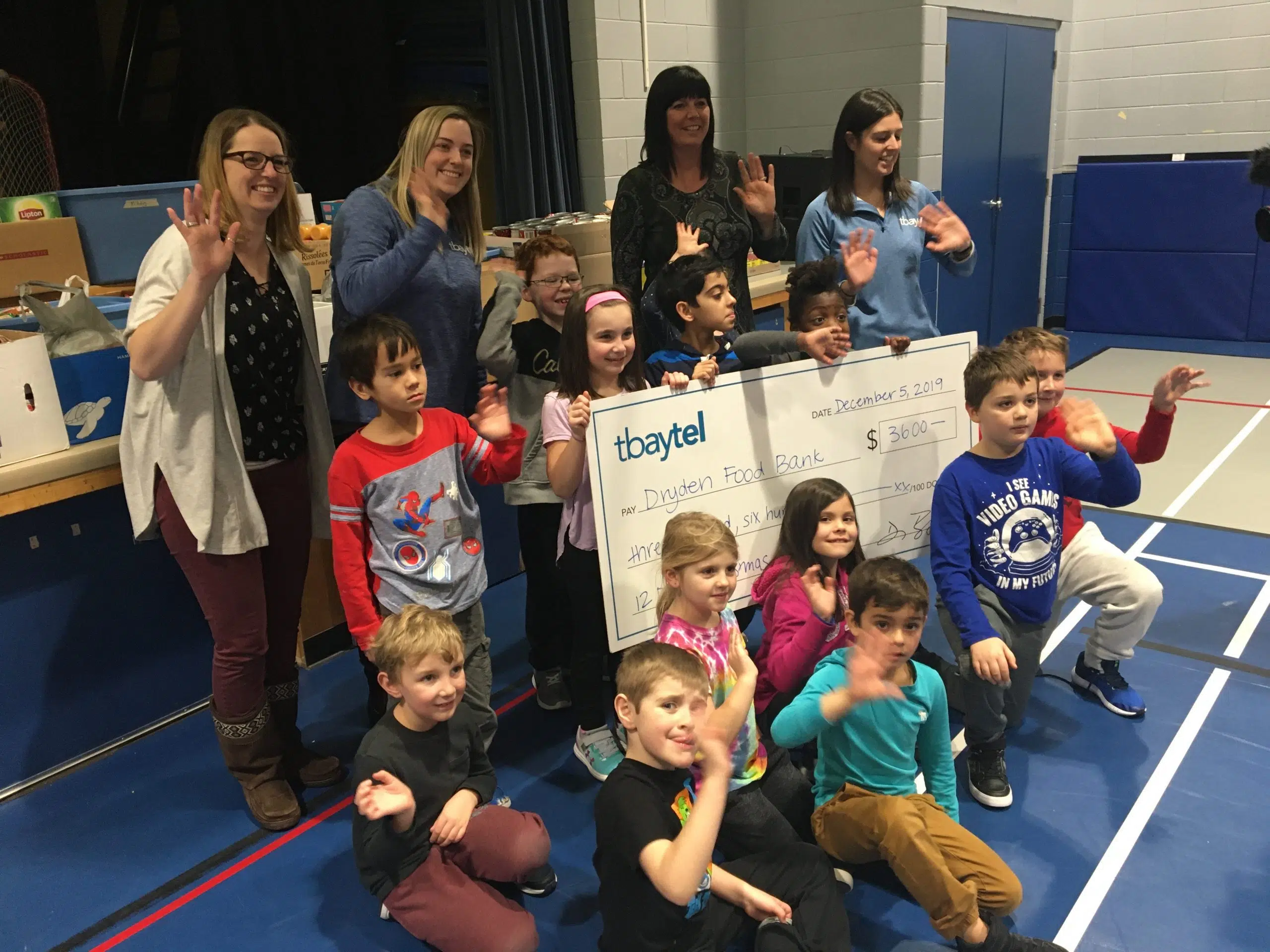 St. Joseph's And Tbaytel Supporting Dryden Food Bank