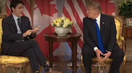 Trudeau and Trump Talk Defence Spending