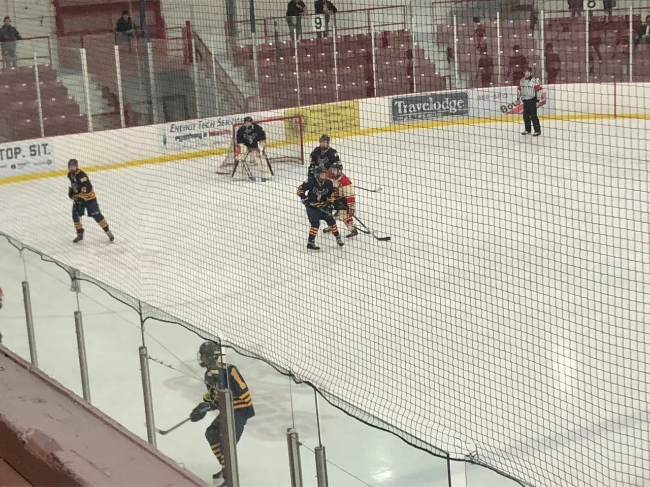 Saints Defeat Dryden In High School Hockey