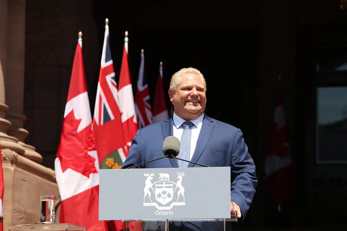 Ontario Premier Pushing Trade