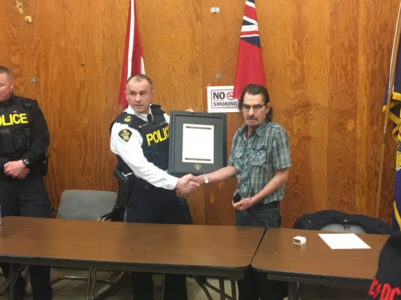 Wabigoon Man Receives Life Saving Award