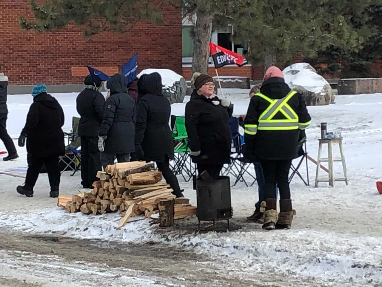 Teachers Hold One Day Strike In Local Communities