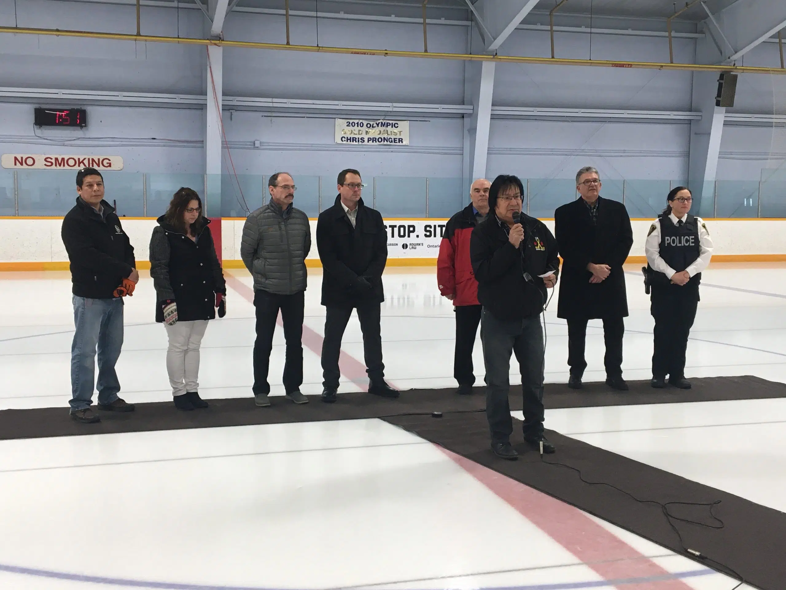 Little Bands Opening Ceremony In Dryden