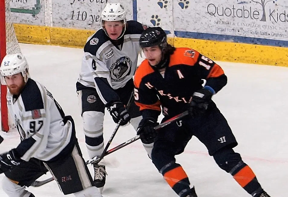 Ice Dogs Swept By Norskies 