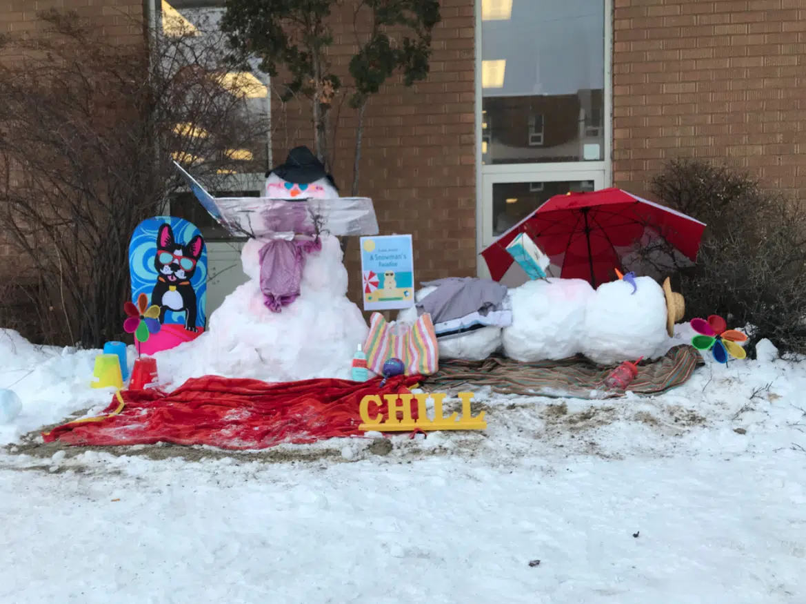 Dryden Library Looking For Support In Snowman Challenge