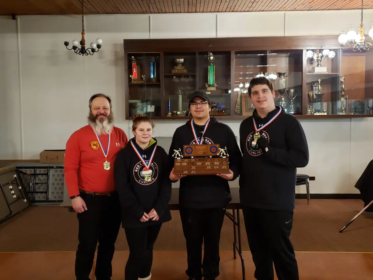 Rams Win Curling Mixed Gold