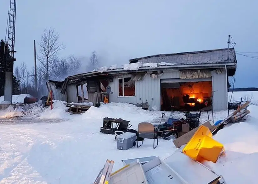 Fire Destroys Police Station In Bearskin Lake