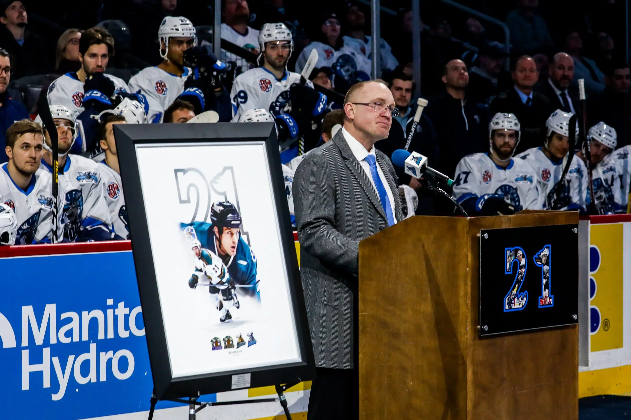 Sports Flashback: Jimmy Roy On Jersey Retirement