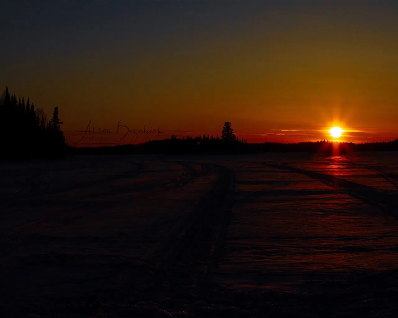 End Of Day In Sunset Country