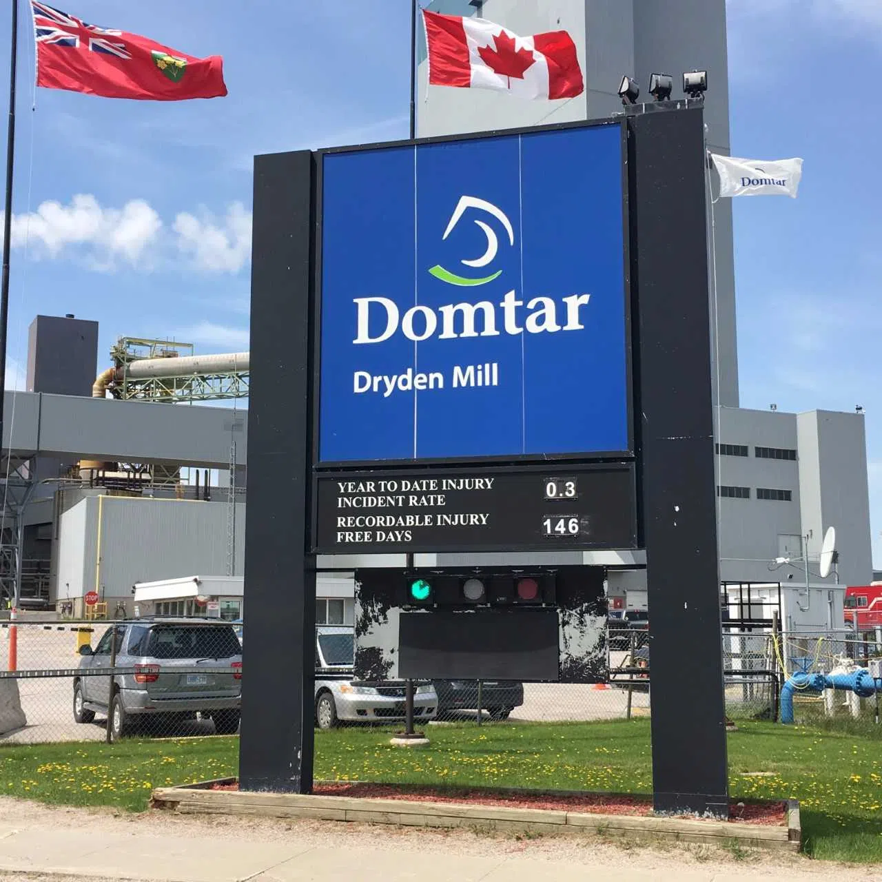 Domtar Recognizes Dryden GM/Dryden Library