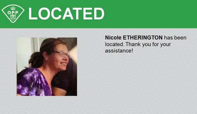 Ignace Woman Located