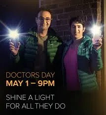 "Shine A Light" For Local Doctors