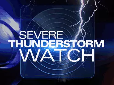 SEVERE THUNDERSTORM WATCH ISSUED