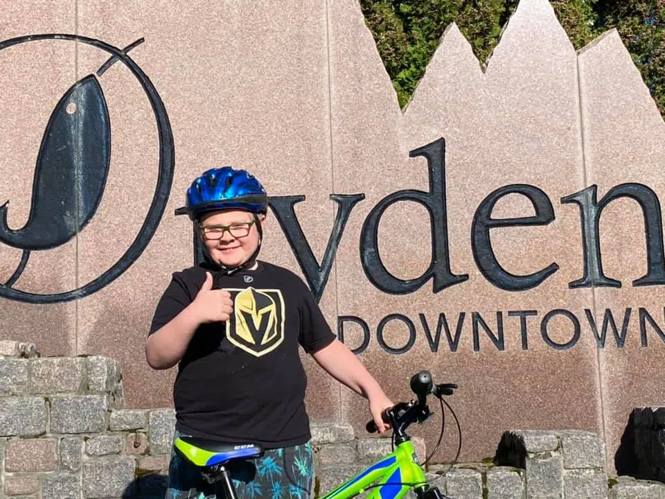 Audio: Dryden Boy Takes Lead To Help Kids Stay Active