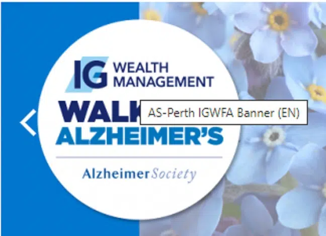 Virtual Walk Raises Over $6,000 For Alzheimer Society