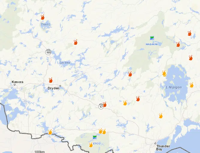 Three New Regional Fires Reported By MNRF