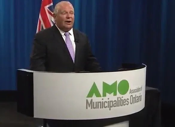 Premier Doug Ford Delivers Message Of Hope