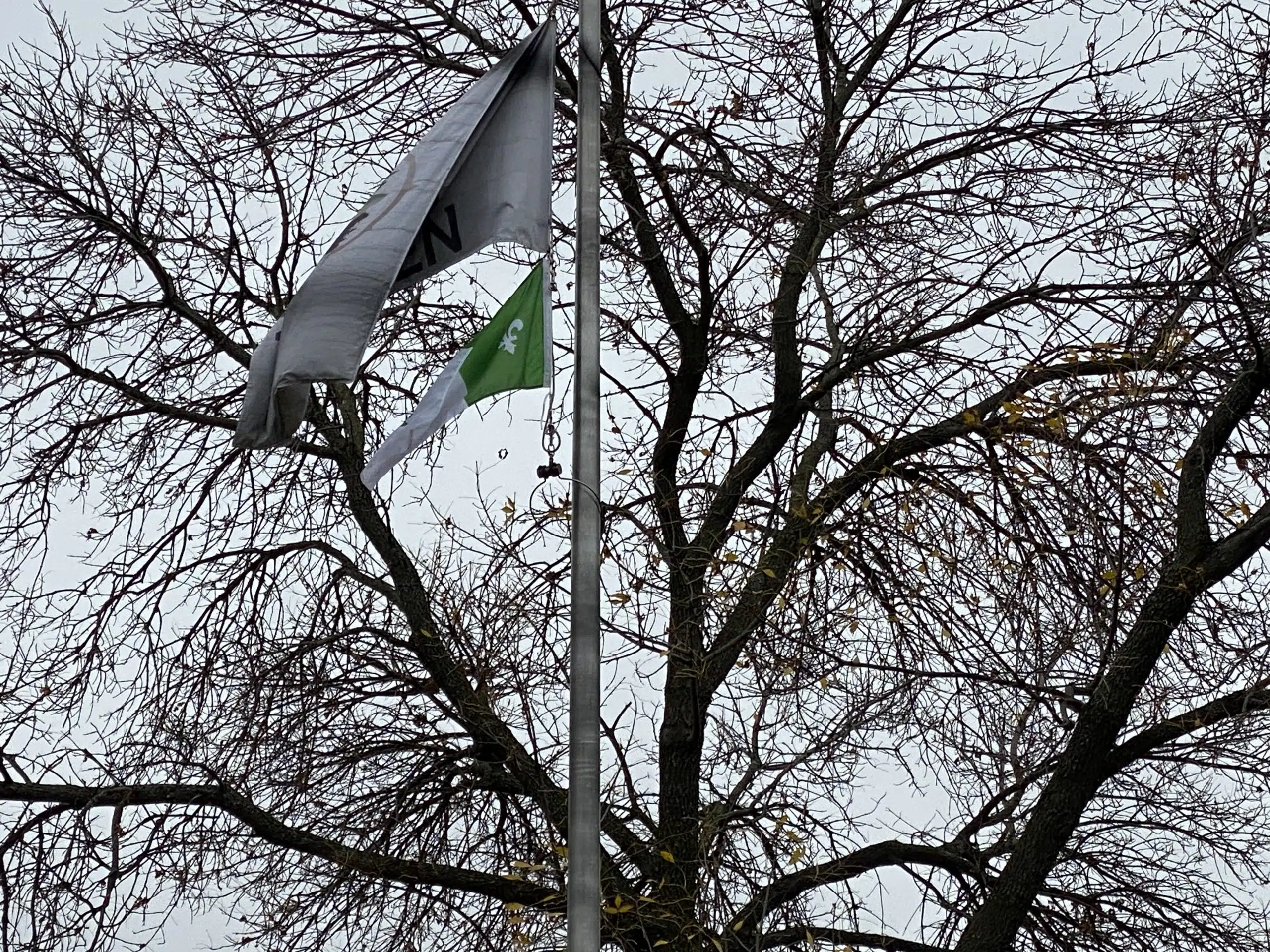Franco-Ontarian Flag Raised At Dryden City Hall