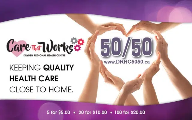 Dryden Hospital Launches 50/50 Draw