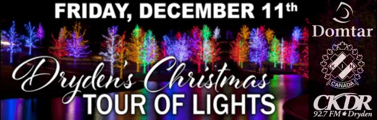 Dryden's Tour Of Lights Friday