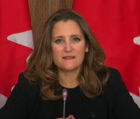 Nearly $400 Billion Budget Deficit For 2020: Freeland