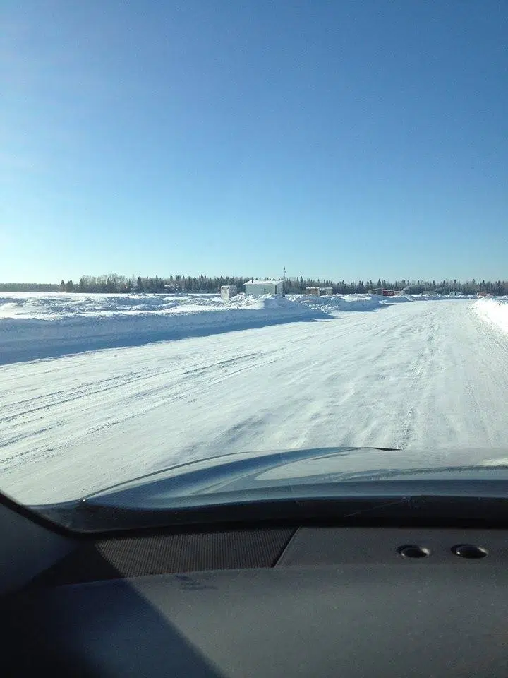 Ice Road Now Open