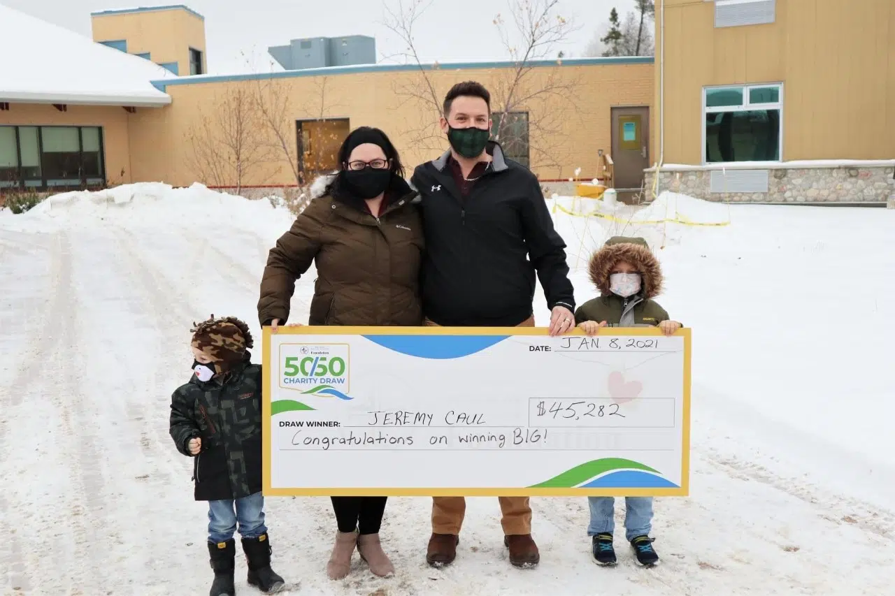 Caul Family Winners Of Sioux Lookout 50/50