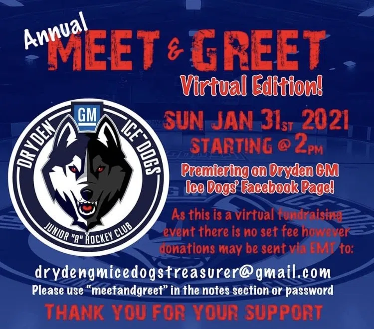 Ice Dogs Hosting Fundraising Meet And Greet