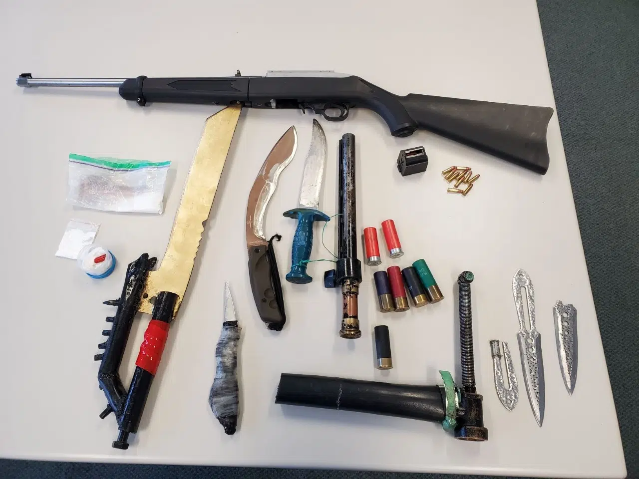 Dangerous Weapons Seized From Keewatin Home