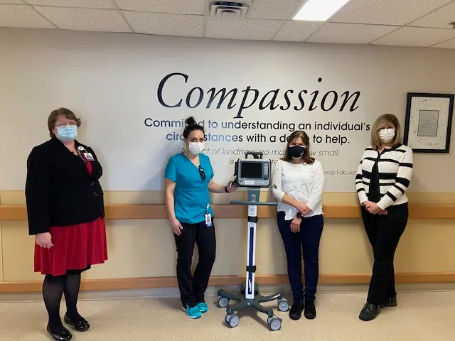 Domtar Supports Dryden Hospital Purchase New Ventilator