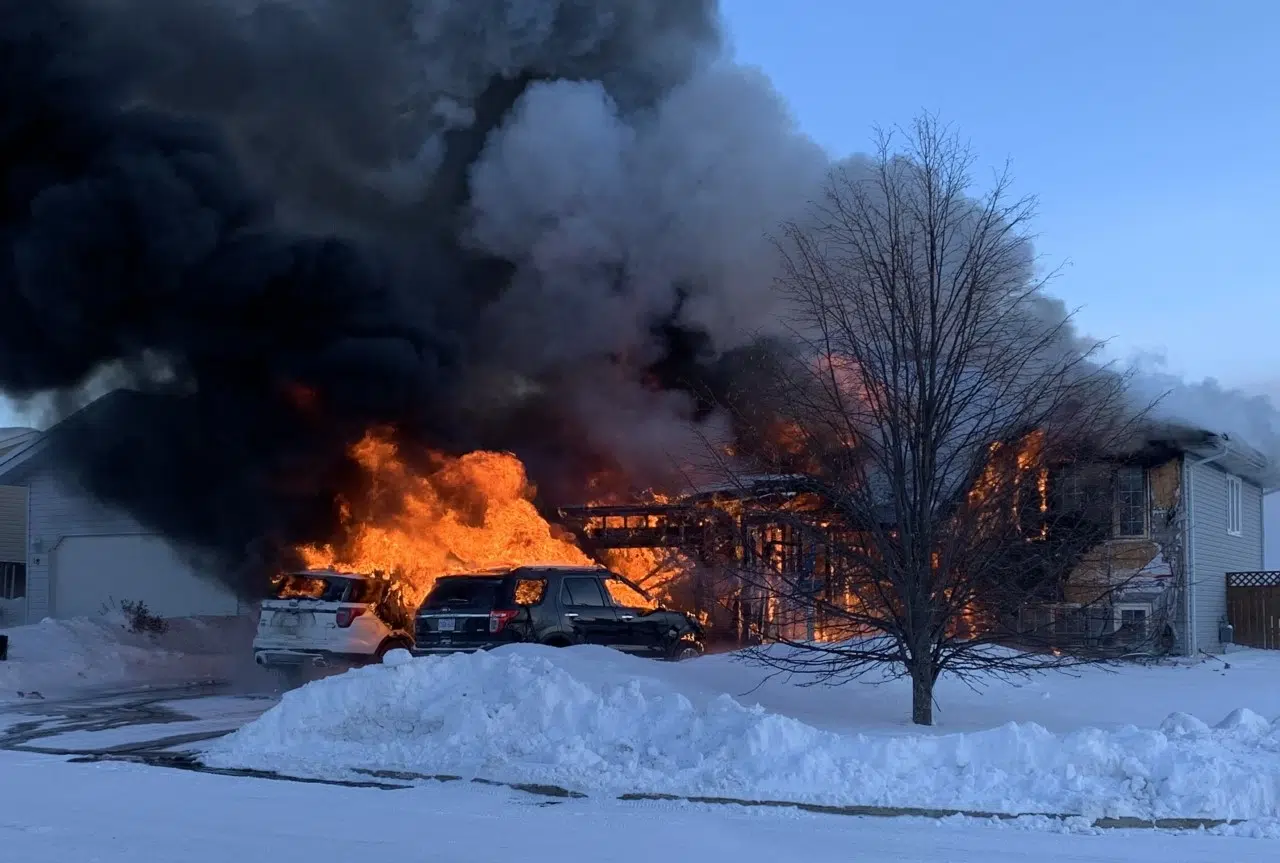 Update: Fire Destroys Dryden Home