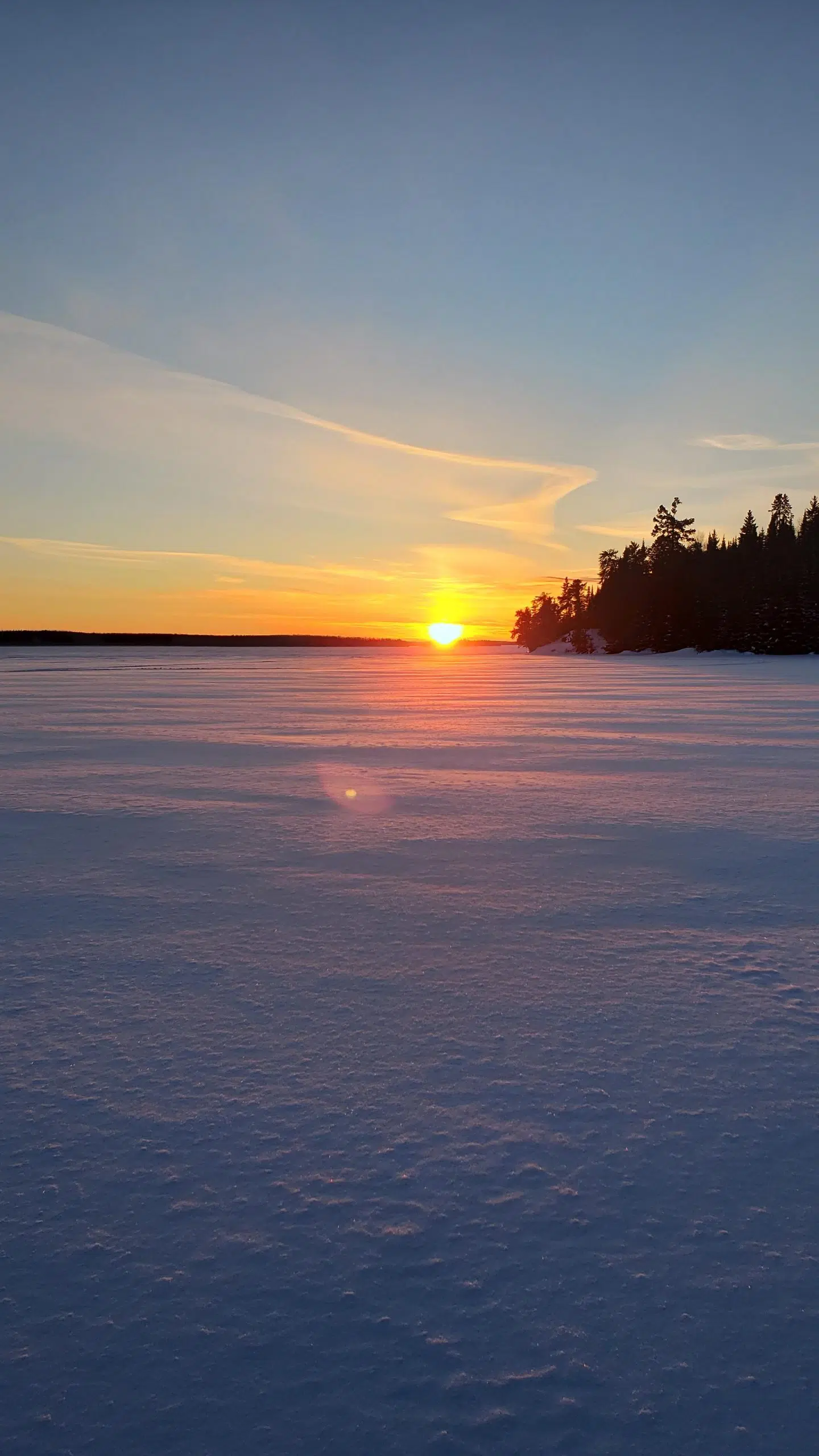 Sunset On Wabigoon Lake