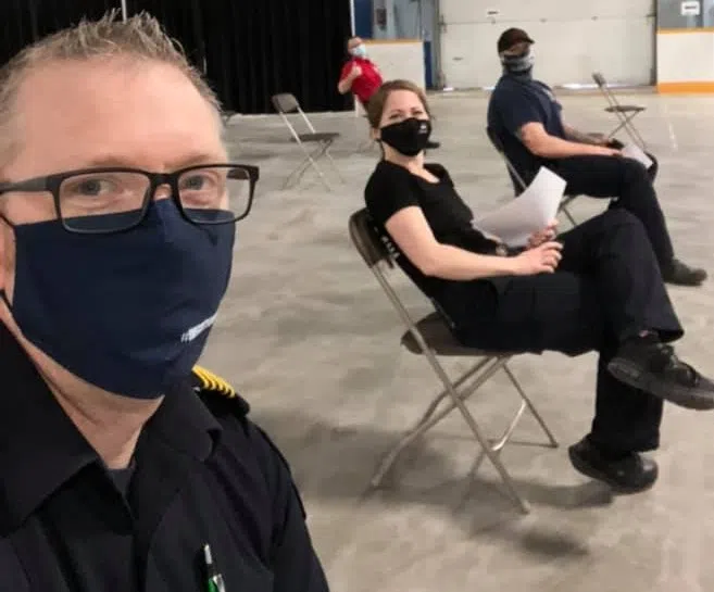 Dryden Fire Service Gets Vaccinated Against COVID-19