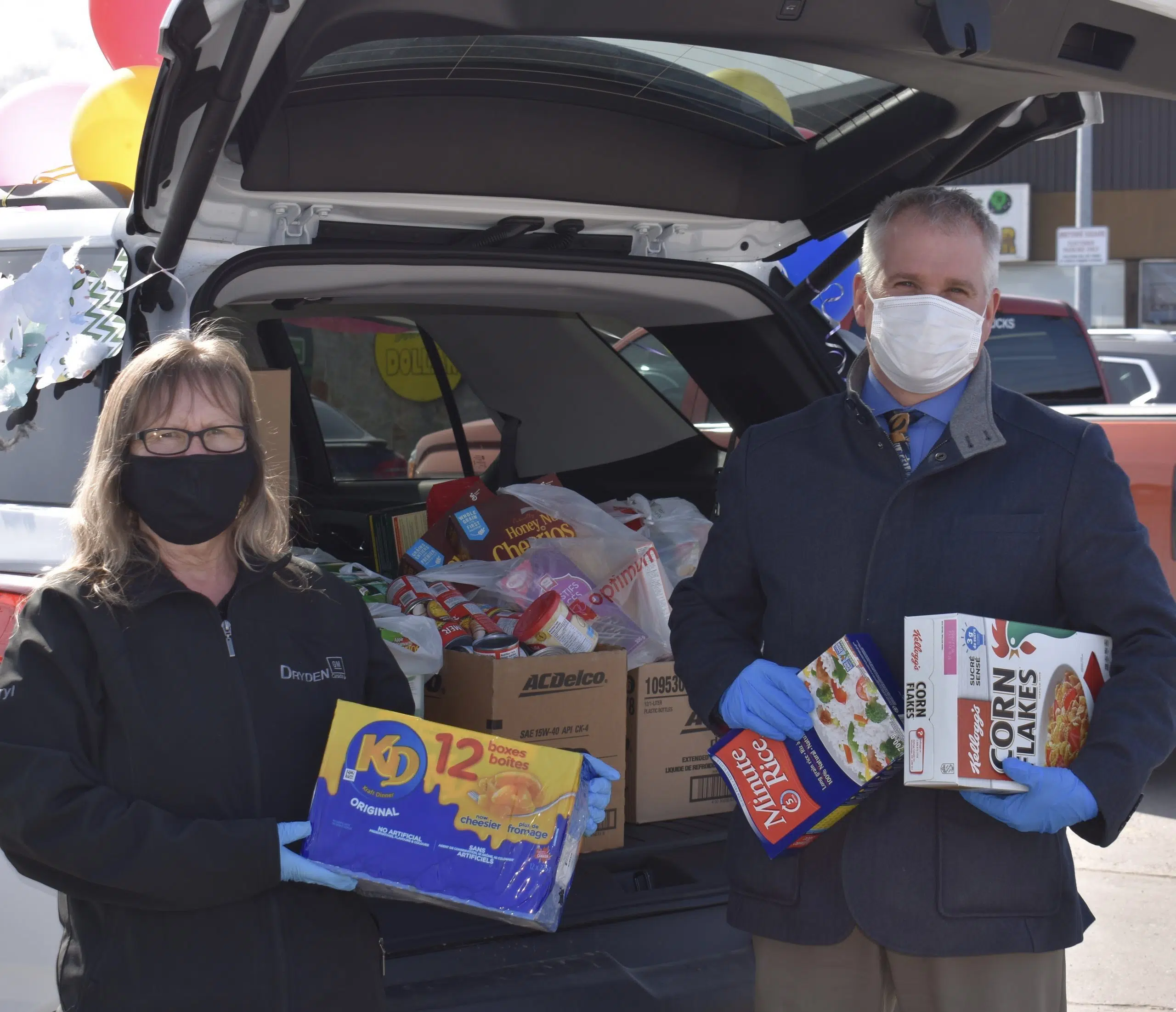 Dryden GM Food Drive for Food Bank