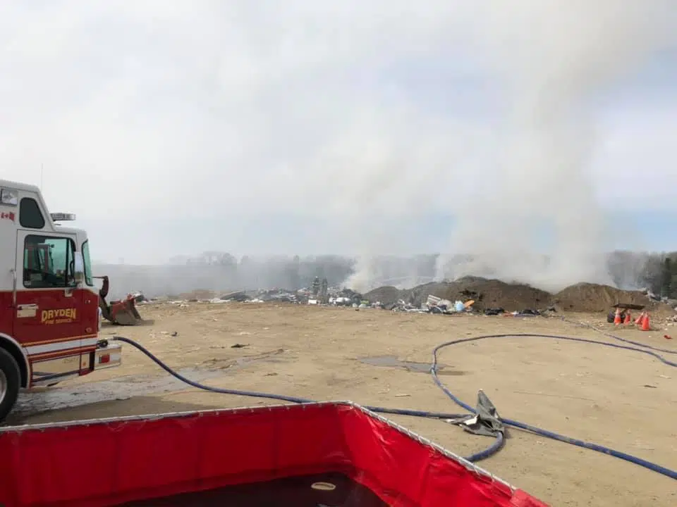 Landfill Open After Fire