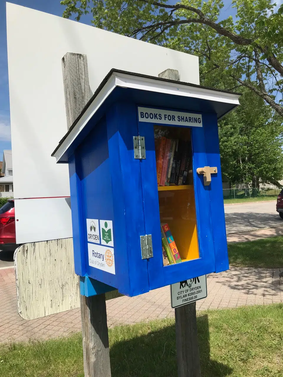 'Books For Sharing' Boxes Launch In Dryden